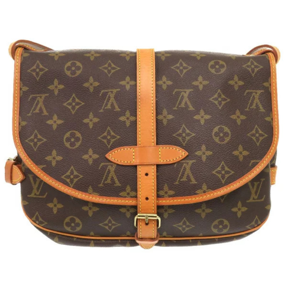 Louis Vuitton Saumur LV Monogram Shoulder Bag